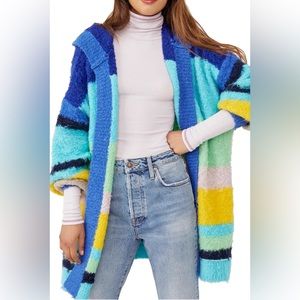 💛💚💙FREE PEOPLE DREAM TEAM CARDIGAN💙💚💛
ORIGINALLY $198